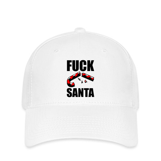 SSW1399 Cap Fuck Santa - weiß