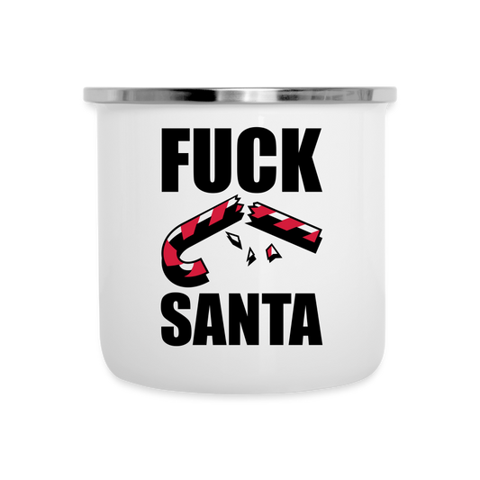 SSW1401 Cap Fuck Santa - weiß