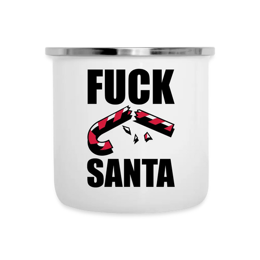 SSW1401 Cap Fuck Santa - weiß