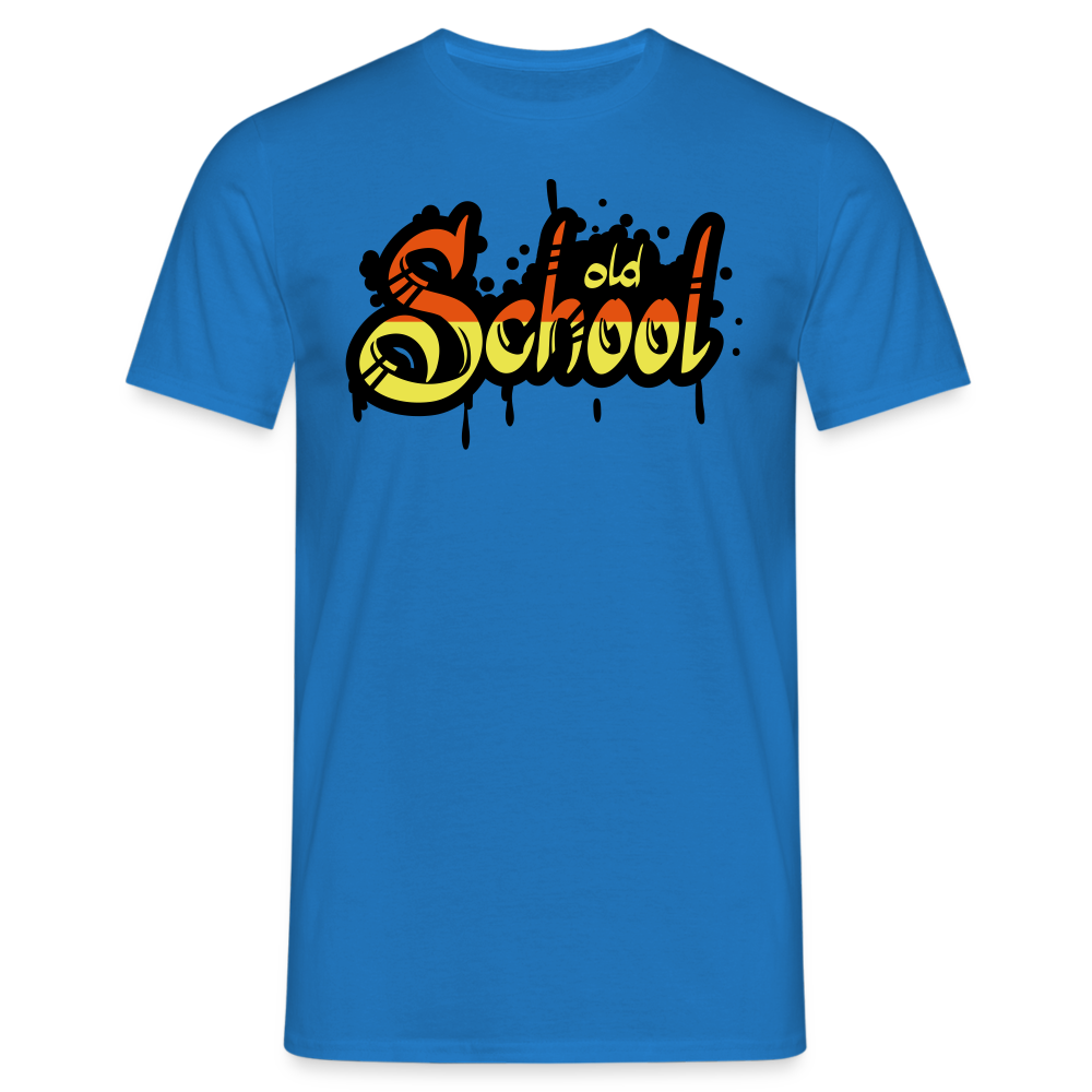 SSW1412 Tshirt Alte Schule - Royalblau