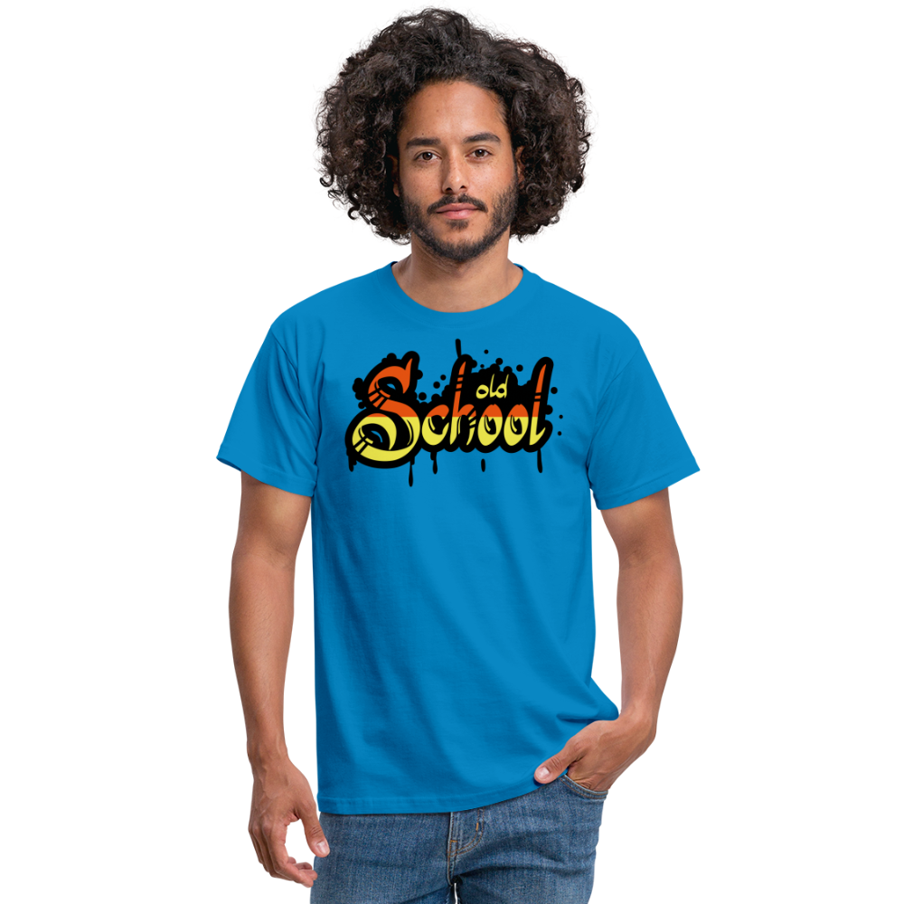 SSW1412 Tshirt Alte Schule - Royalblau