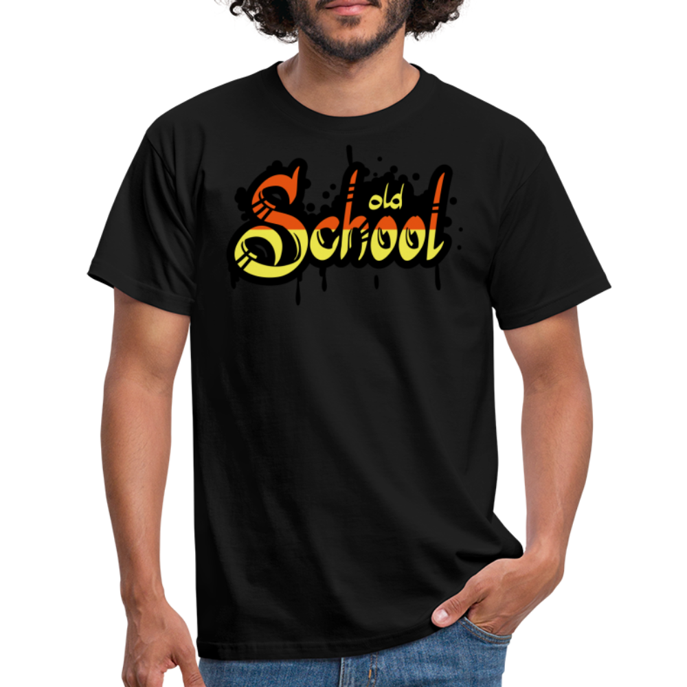 SSW1412 Tshirt Alte Schule - Schwarz