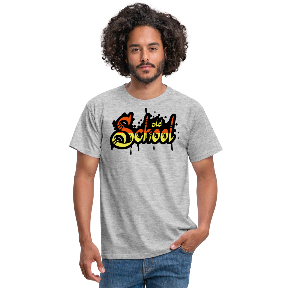SSW1412 Tshirt Alte Schule - Grau meliert