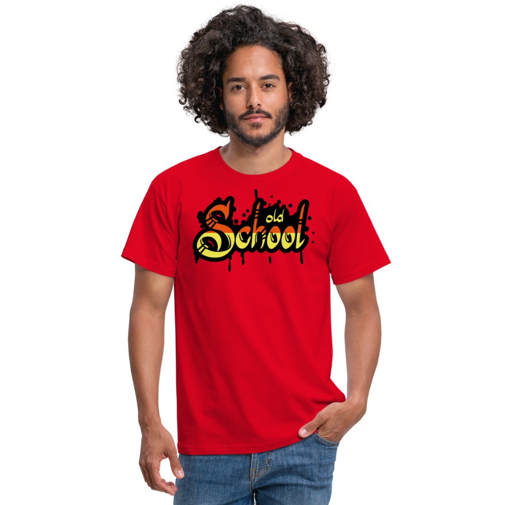 SSW1412 Tshirt Alte Schule - Rot