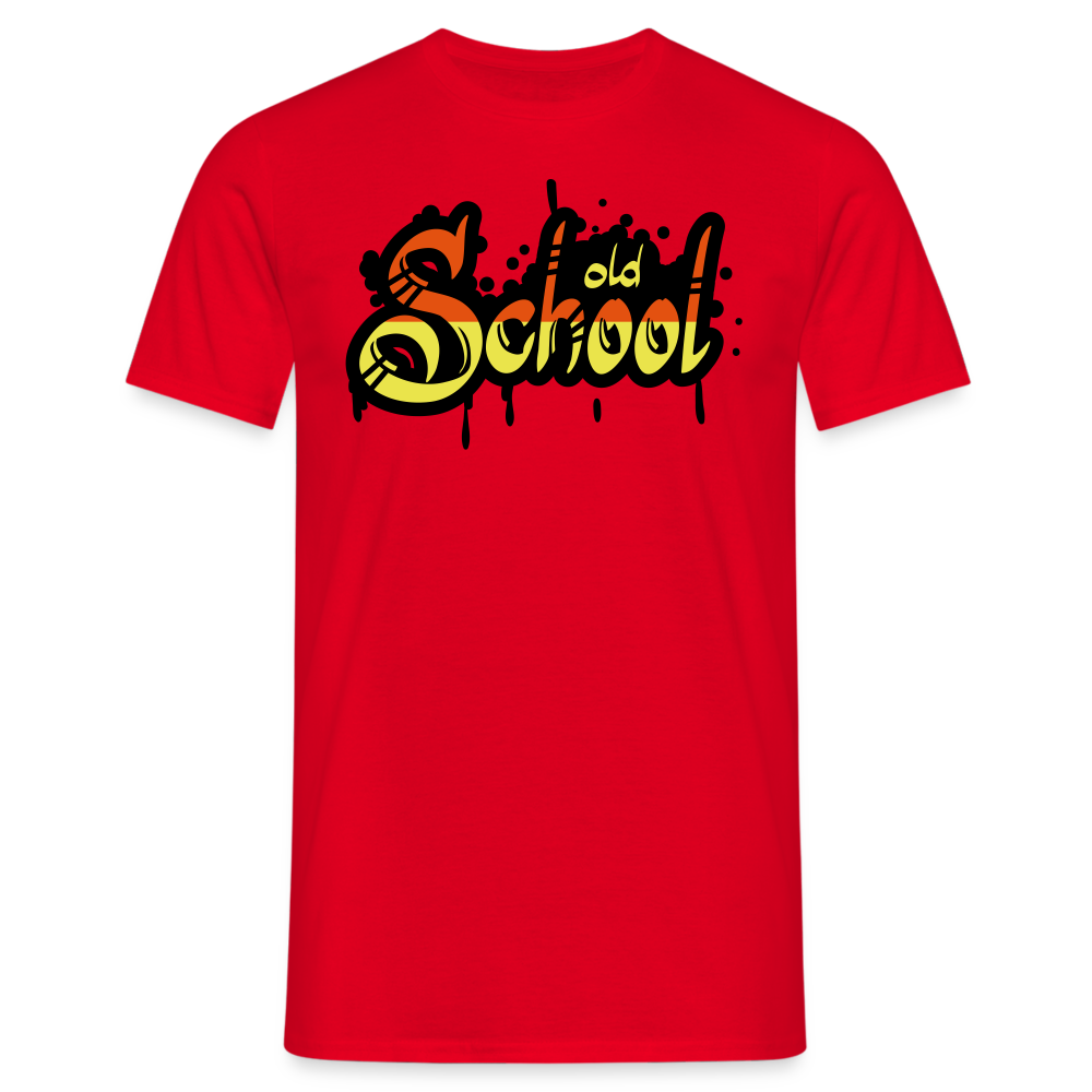 SSW1412 Tshirt Alte Schule - Rot