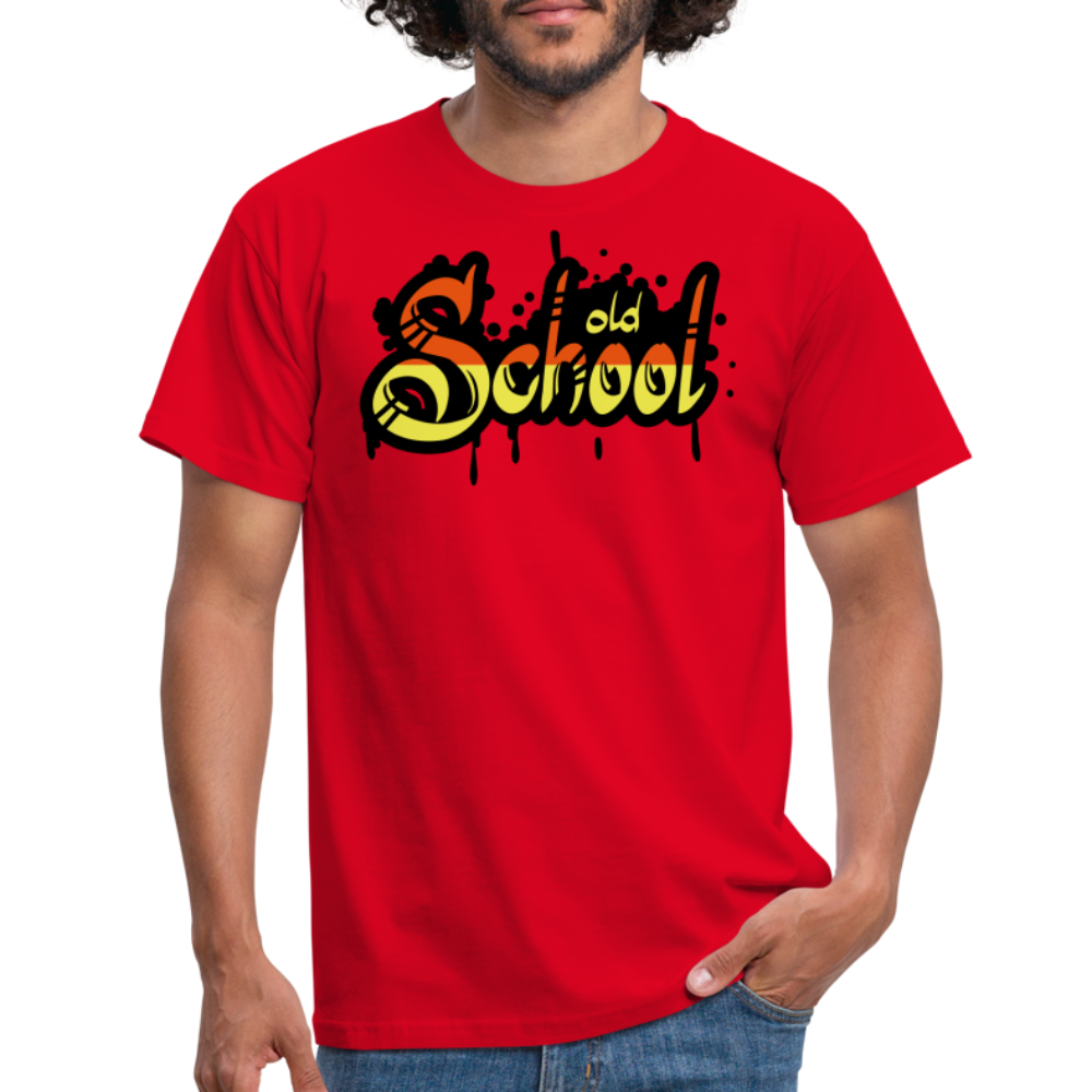 SSW1412 Tshirt Alte Schule - Rot