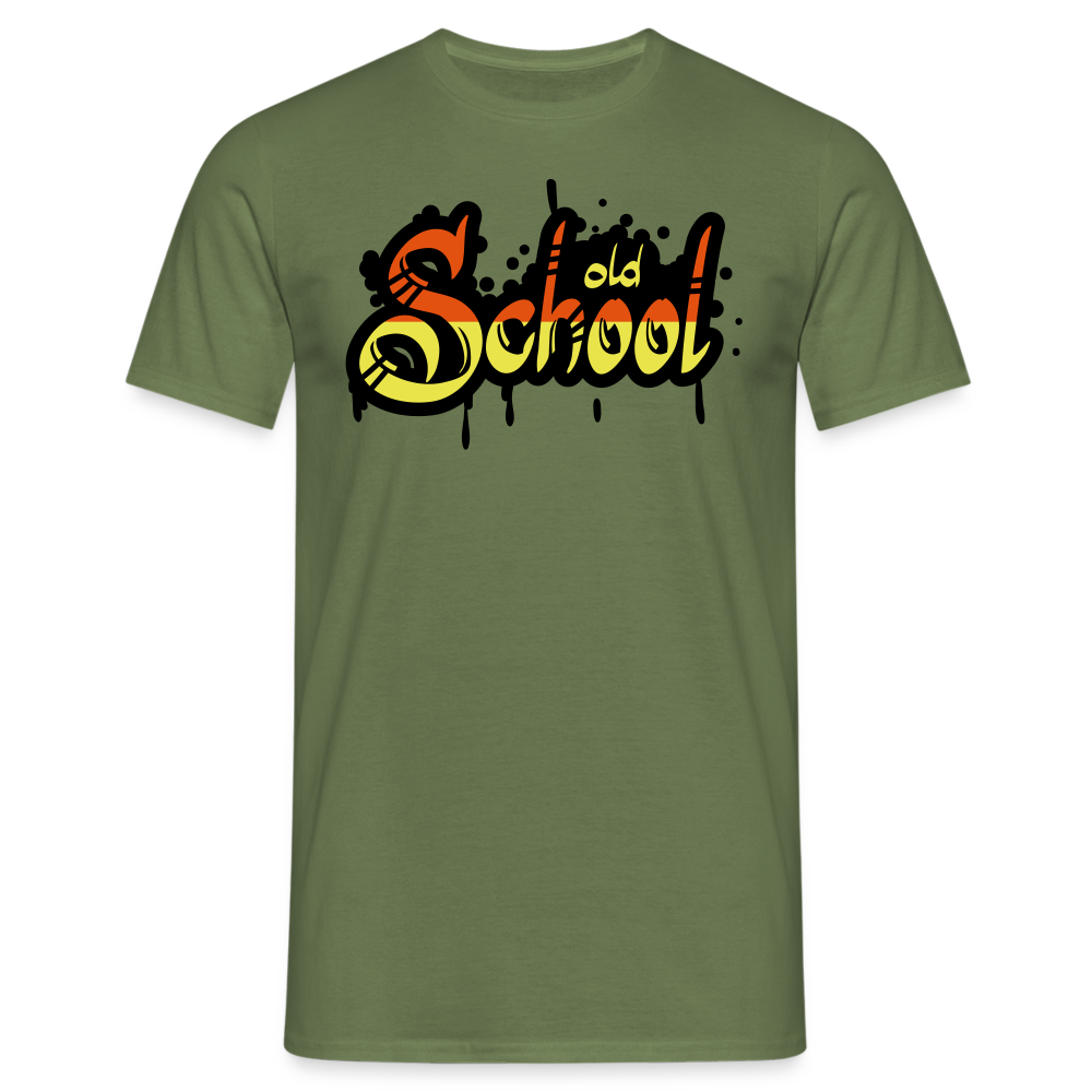 SSW1412 Tshirt Alte Schule - Militärgrün