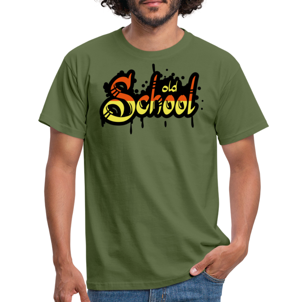 SSW1412 Tshirt Alte Schule - Militärgrün