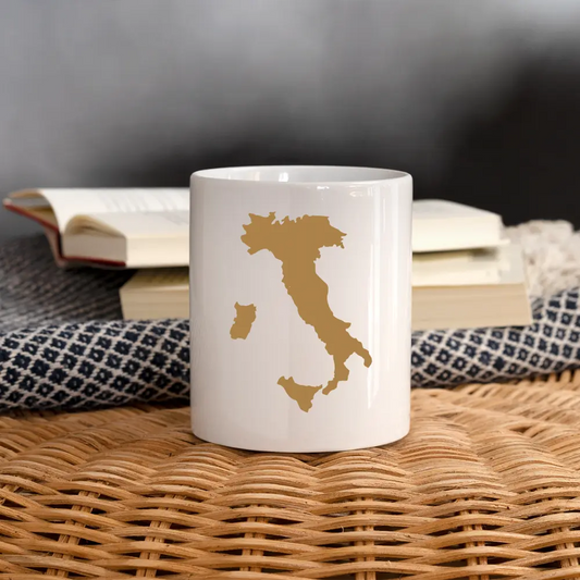 SSW1421 Kaffeetasse weiß Italien - weiß