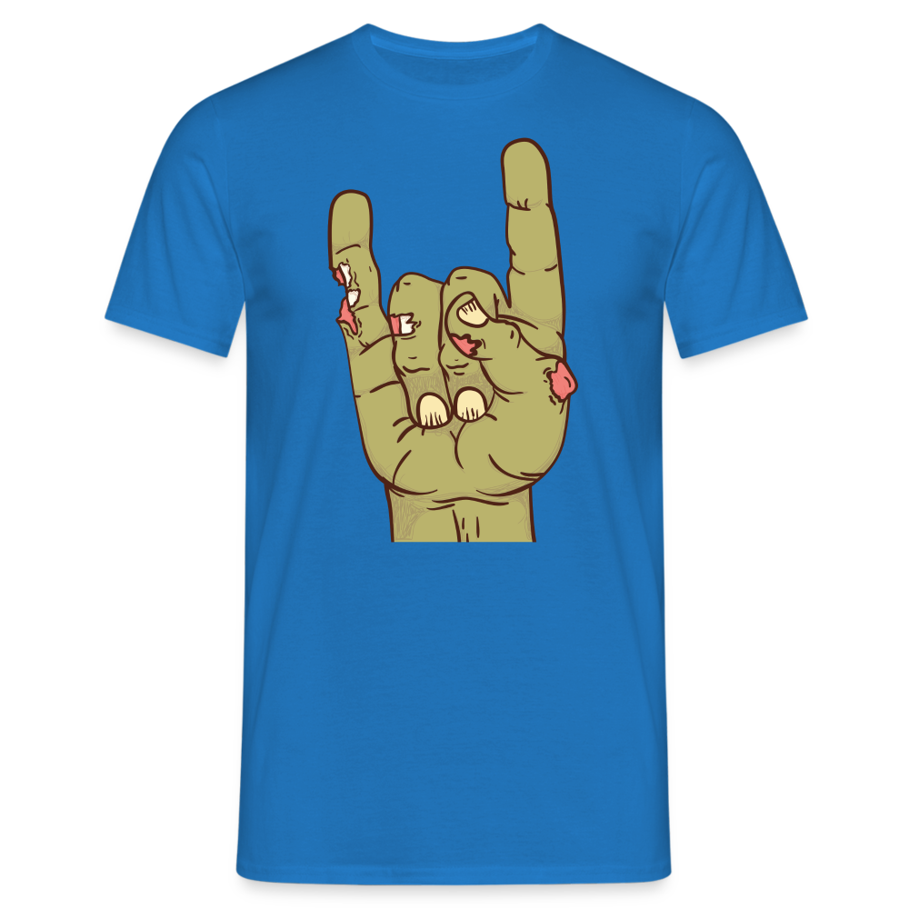 SSW1432 Tshirt Zombie-Felsen - Royalblau