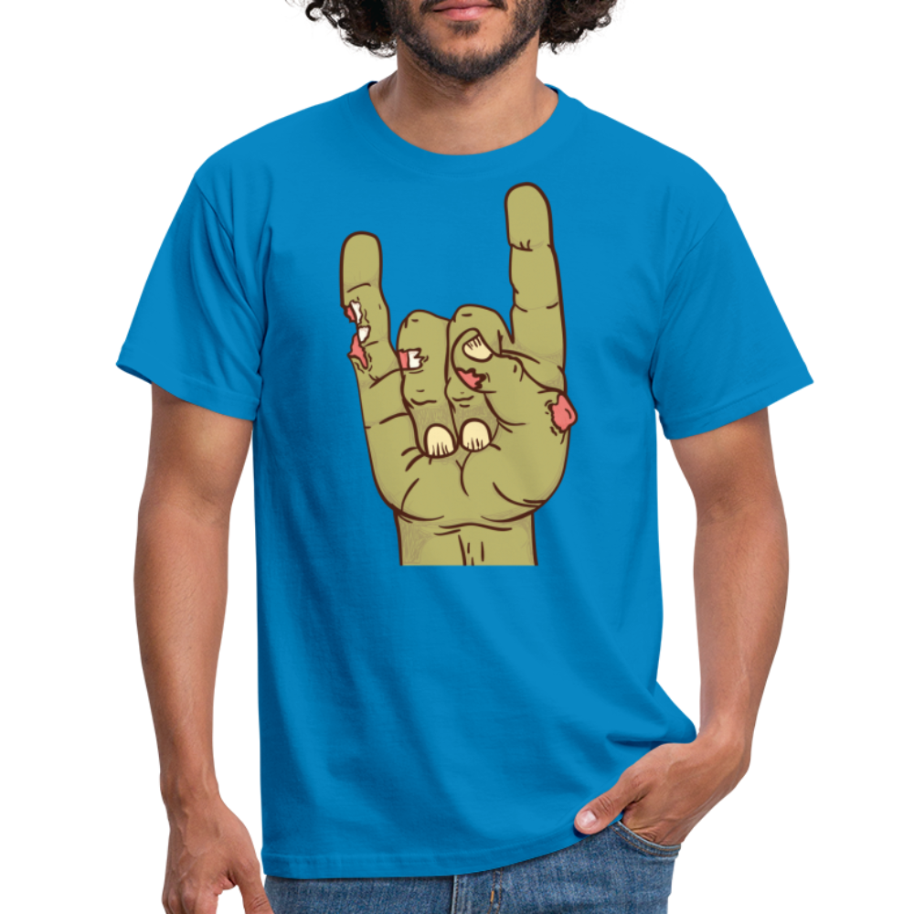 SSW1432 Tshirt Zombie-Felsen - Royalblau