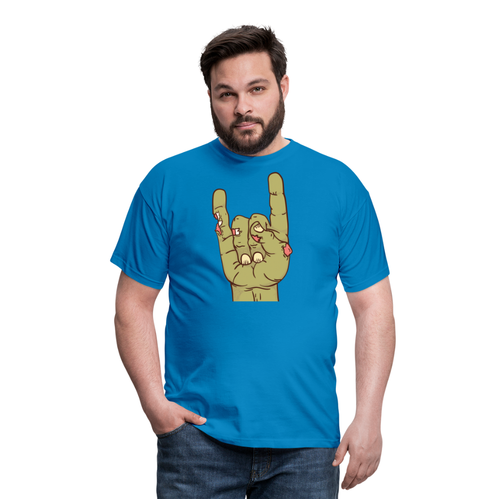 SSW1432 Tshirt Zombie-Felsen - Royalblau