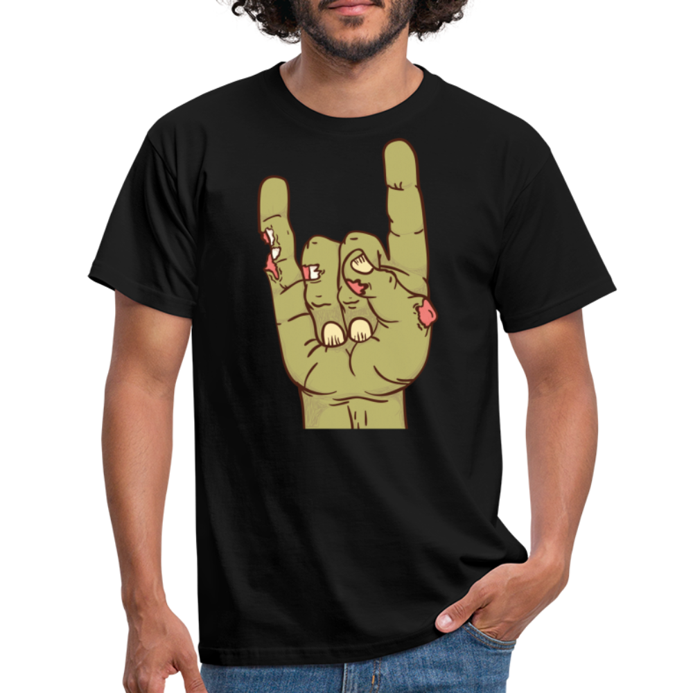 SSW1432 Tshirt Zombie-Felsen - Schwarz