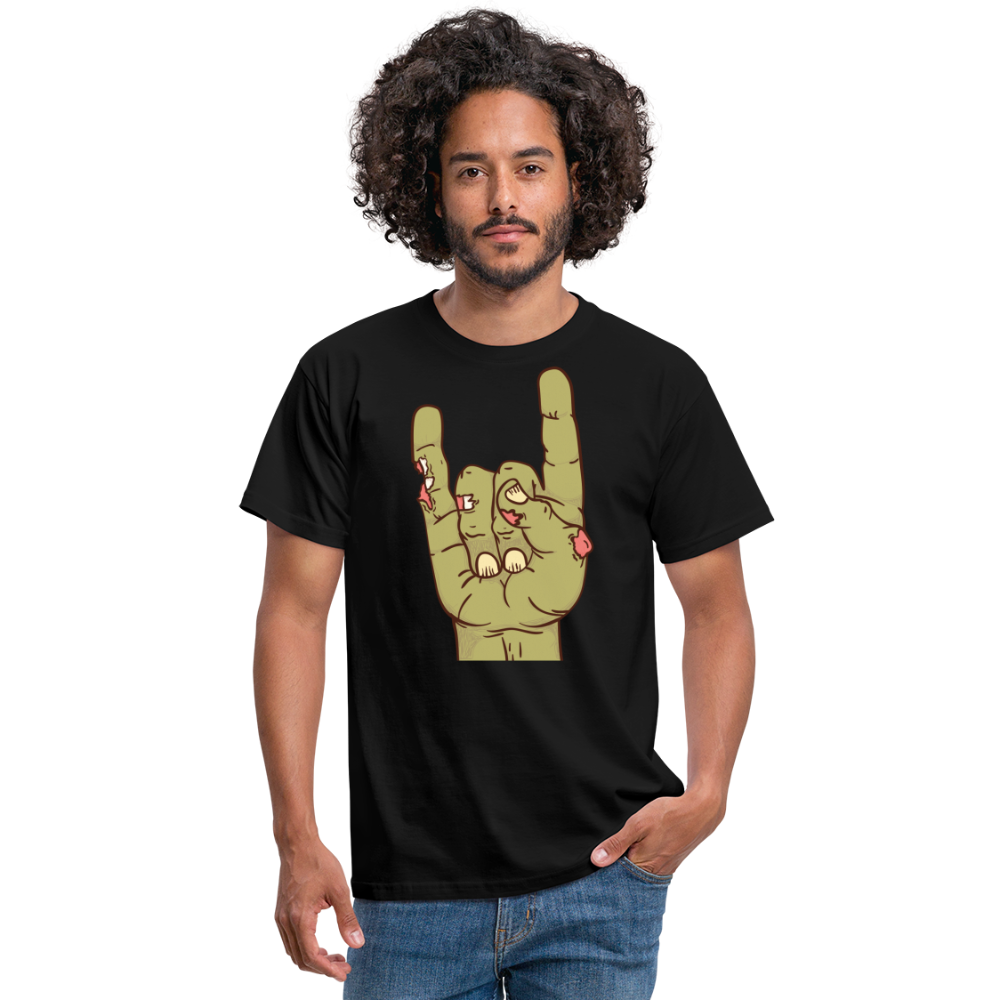 SSW1432 Tshirt Zombie-Felsen - Schwarz