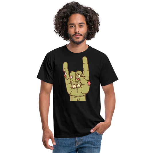 SSW1432 Tshirt Zombie-Felsen - Schwarz
