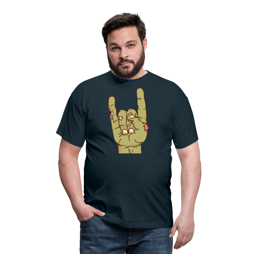 SSW1432 Tshirt Zombie-Felsen - Navy