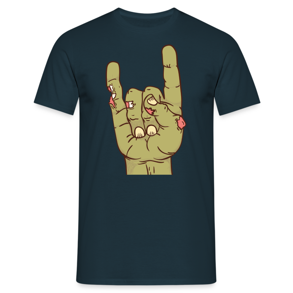 SSW1432 Tshirt Zombie-Felsen - Navy