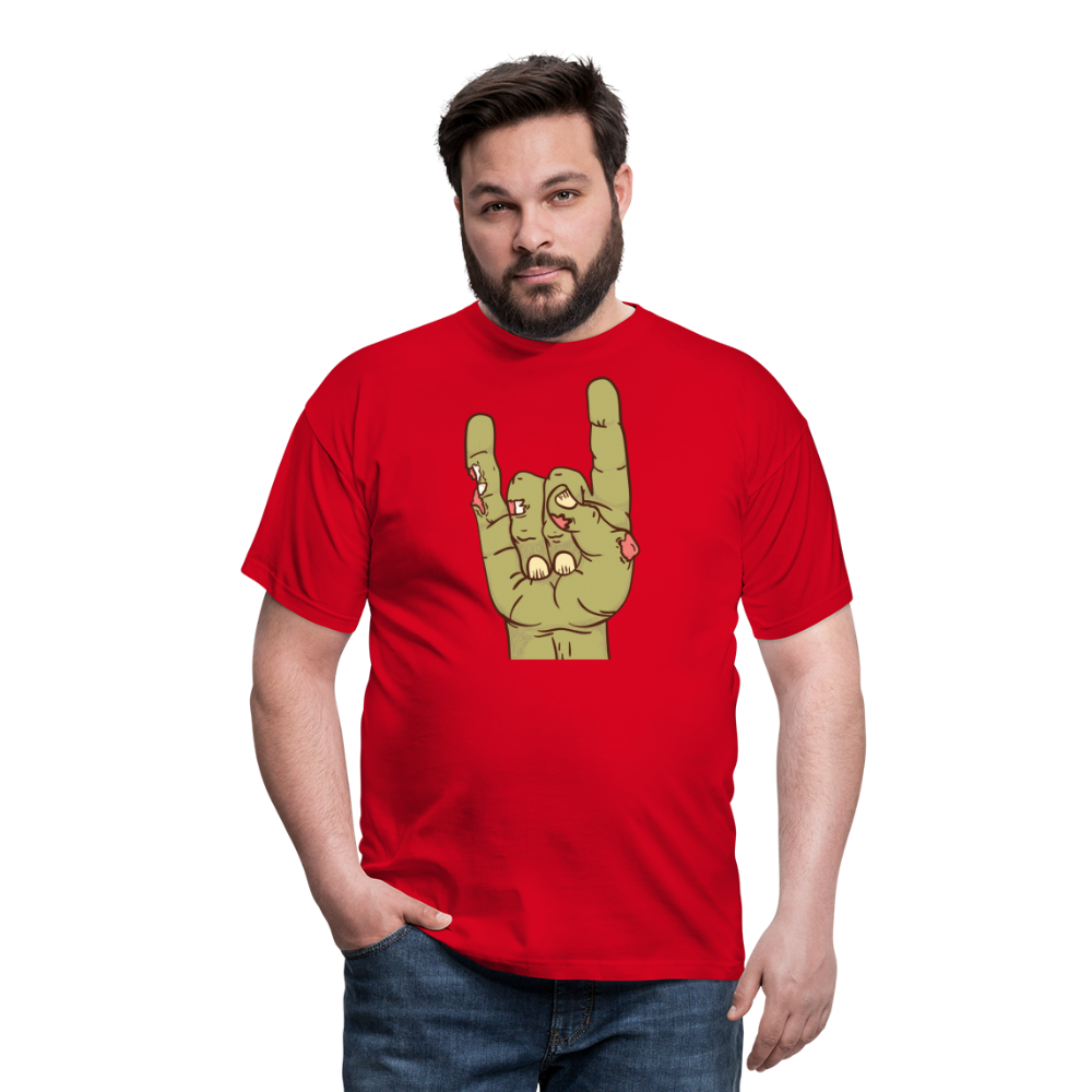 SSW1432 Tshirt Zombie-Felsen - Rot