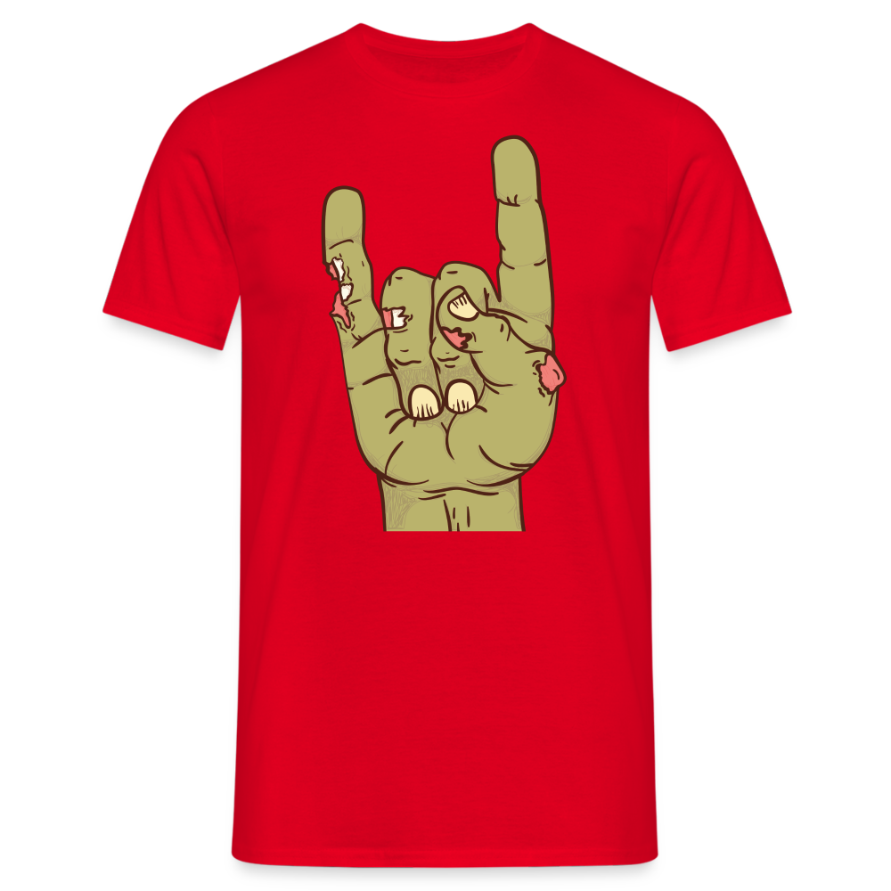 SSW1432 Tshirt Zombie-Felsen - Rot