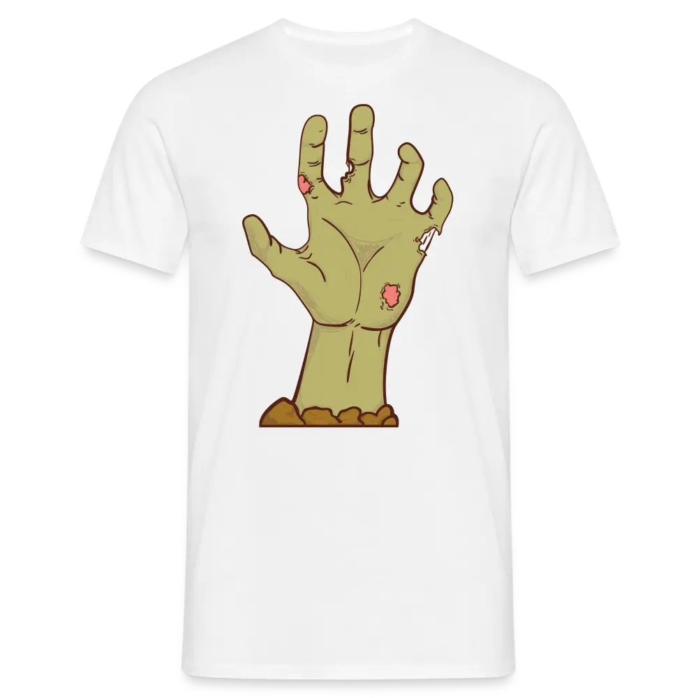 SSW1433 Tshirt Zombie hand - weiß