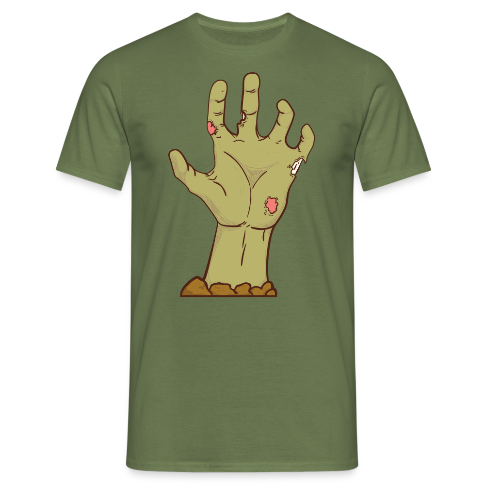 SSW1433 Tshirt Zombie hand - Militärgrün
