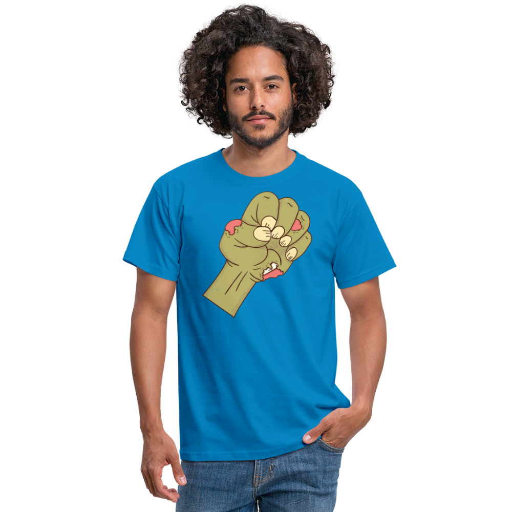 SSW1437 Tshirt Zombie-Faust - Royalblau