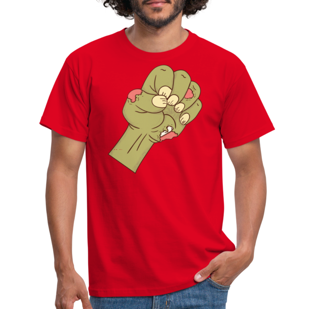 SSW1437 Tshirt Zombie-Faust - Rot