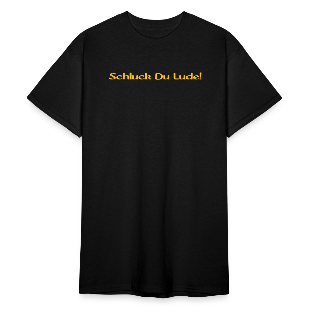 SSW1442 Tshirt Schluck Du Lude! - Schwarz