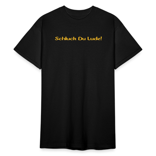 SSW1442 Tshirt Schluck Du Lude! - Schwarz