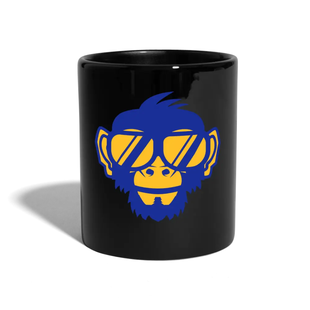 SSW1446 Kaffeetasse party monkey - Schwarz