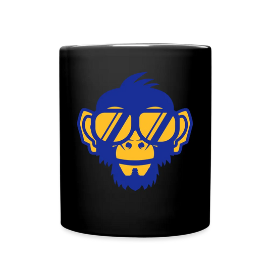 SSW1446 Kaffeetasse party monkey - Schwarz