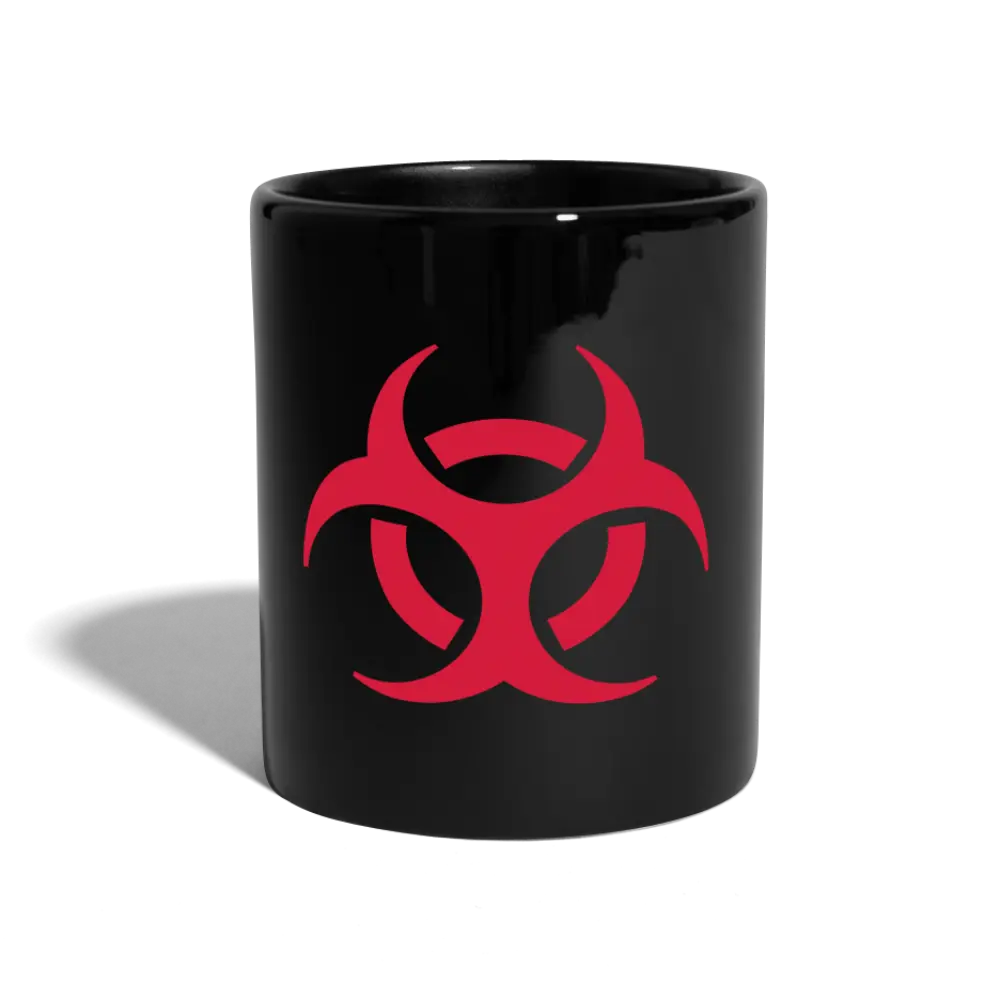 SSW1447 Kaffeetasse biohazard - Schwarz