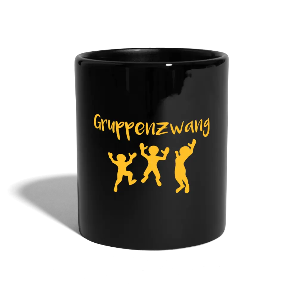 SSW1450 Kaffeetasse Gruppenzwang - Schwarz