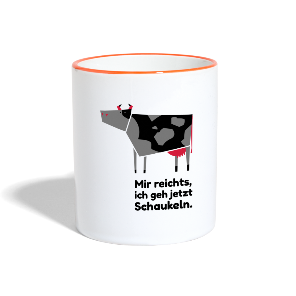Schaukeln 3 - Weiß/Orange