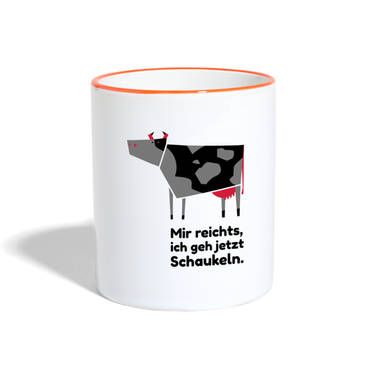 Schaukeln 3 - Weiß/Orange