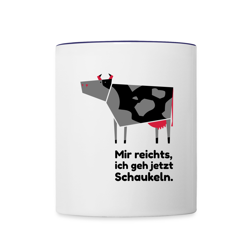 Schaukeln 3 - Weiß/Kobaltblau
