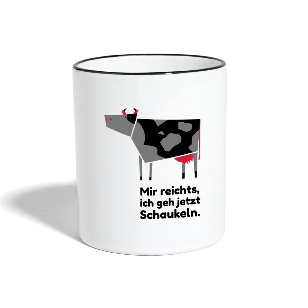 Schaukeln 3 - Weiß/Schwarz