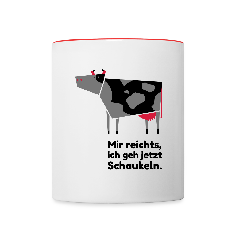 Schaukeln 3 - Weiß/Rot