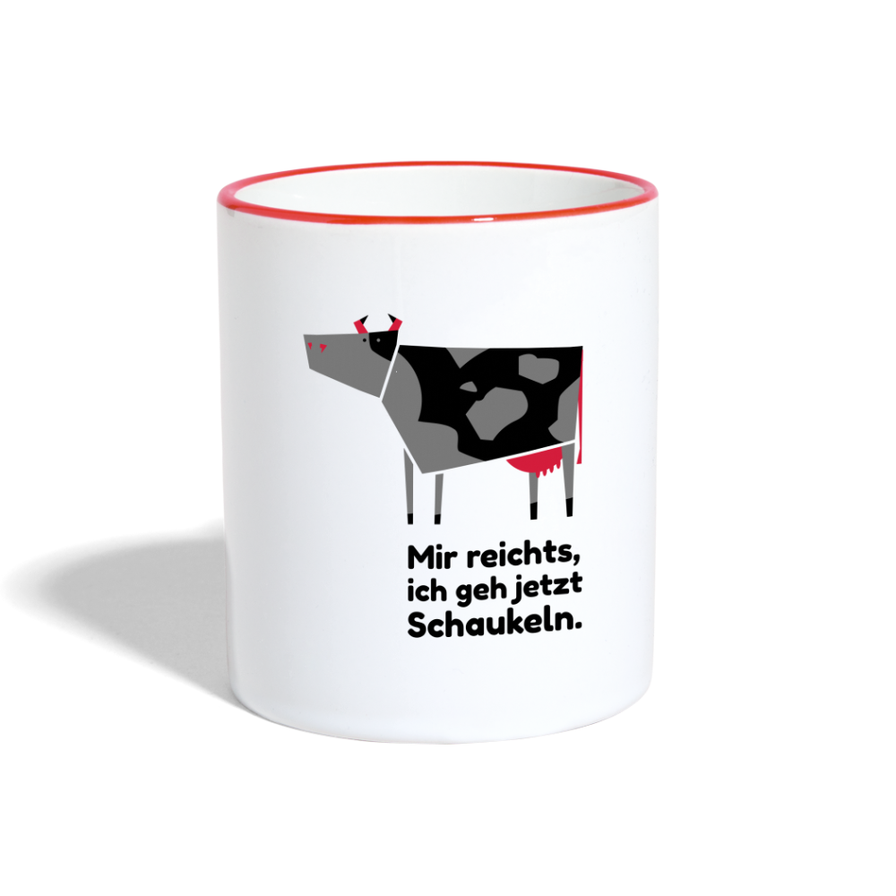 Schaukeln 3 - Weiß/Rot