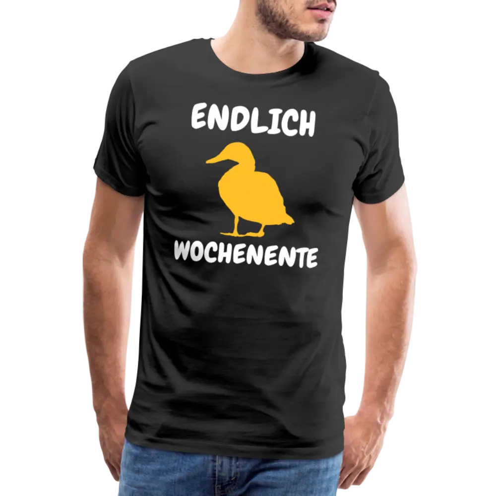 SSW1453 Tshirt WOCHENENTE - Schwarz