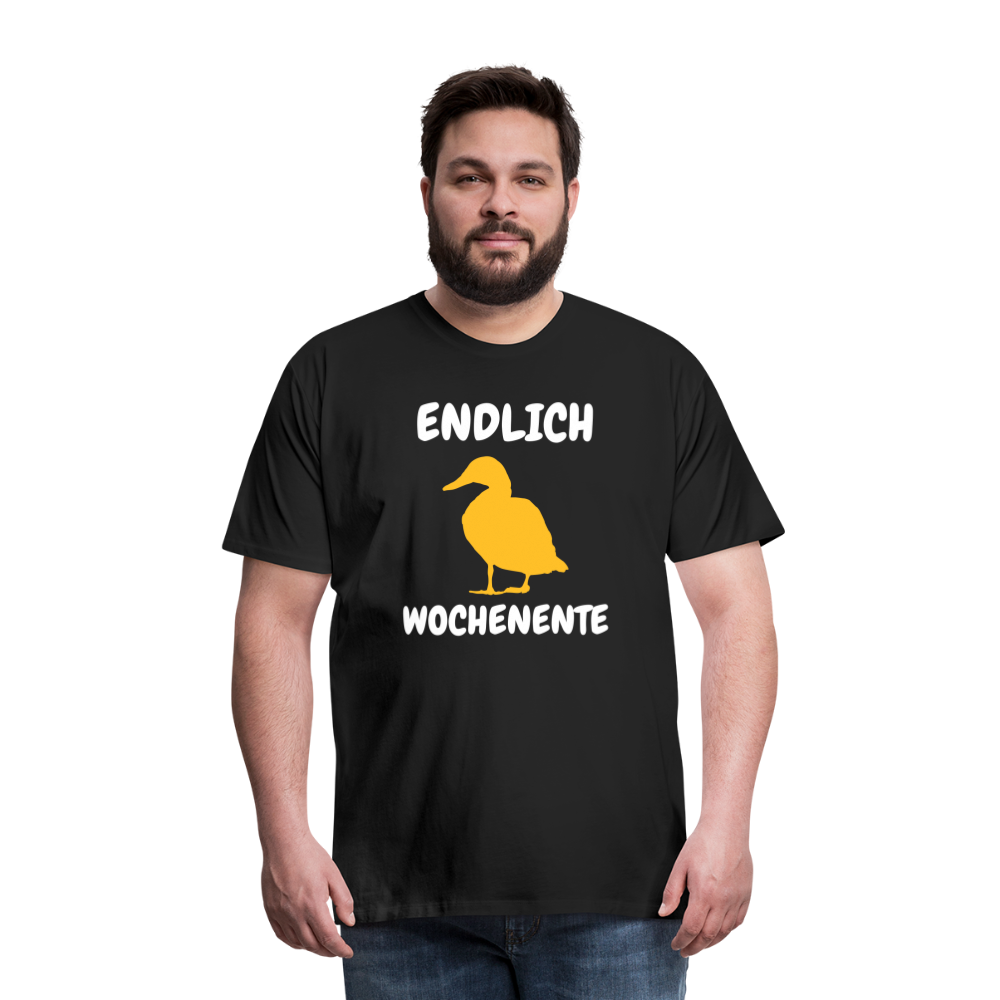 SSW1453 Tshirt WOCHENENTE - Schwarz