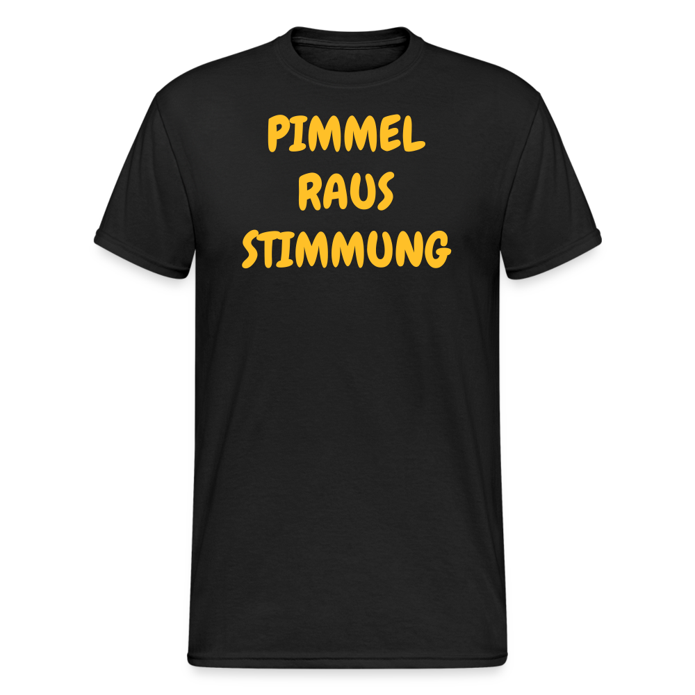 SSW367 Tshirt PIMMEL RAUS STIMMUNG - Schwarz