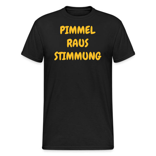SSW367 Tshirt PIMMEL RAUS STIMMUNG - Schwarz