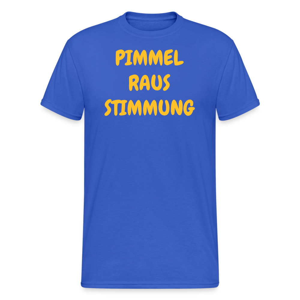 SSW367 Tshirt PIMMEL RAUS STIMMUNG - Königsblau
