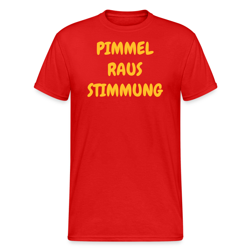 SSW367 Tshirt PIMMEL RAUS STIMMUNG - Rot