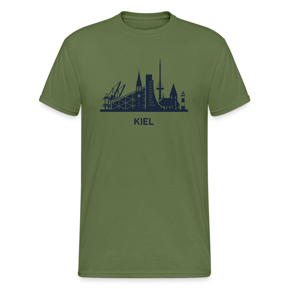 SSW1463 Tshirt Kiel, Deutschland - Militärgrün