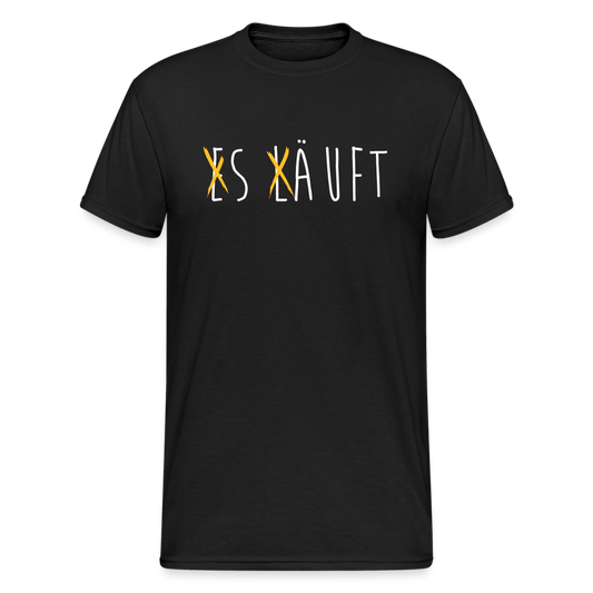 SSW1465 Tshirt Es läuft - Schwarz