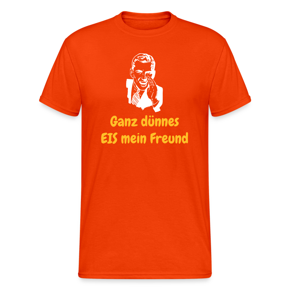 SSW1467 Tshirt Ganz dünnes EIS mein Freund - kräftig Orange
