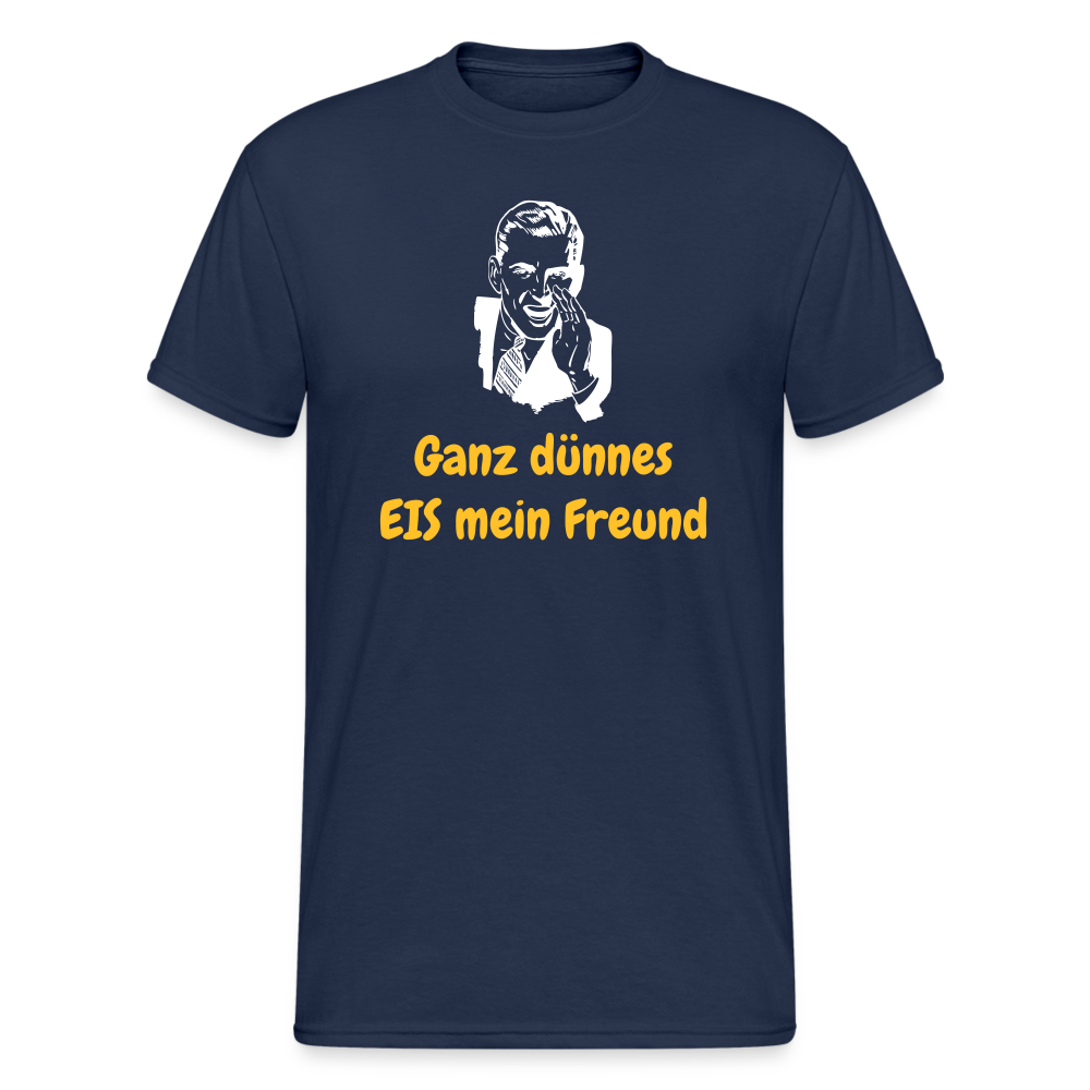 SSW1467 Tshirt Ganz dünnes EIS mein Freund - Navy