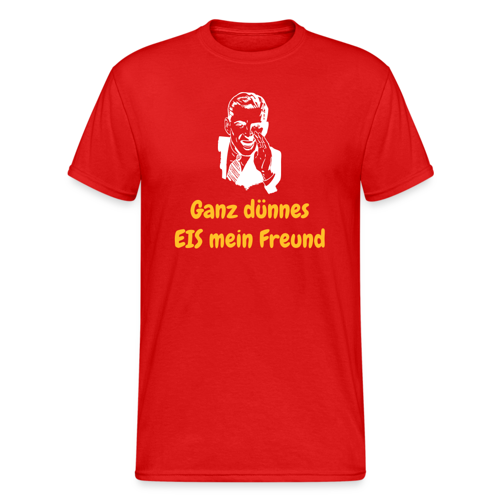 SSW1467 Tshirt Ganz dünnes EIS mein Freund - Rot